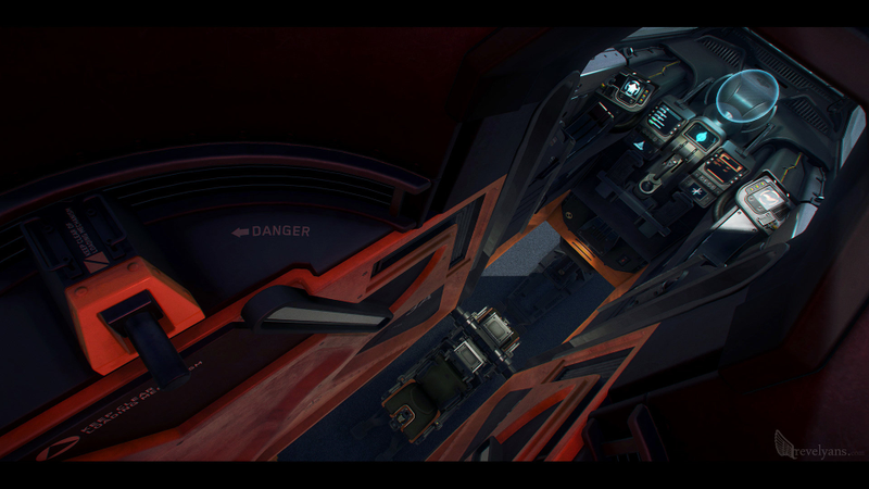Illustration for article titled Building A Star Citizen Fighter, Both Inside And Out